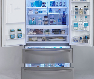 Бърза система за замразяване в LG Хладилници