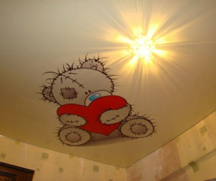 Raztezanje stropov za otroško sobo