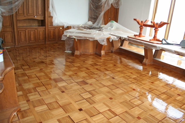 Tecnologia de reparo de piso de madeira