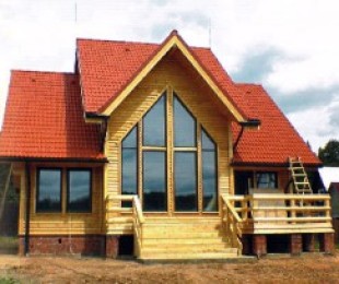 Costruzione di case in legno. Progetti