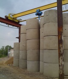 Kuyuların yapımında betonarme halkalarının kullanımı