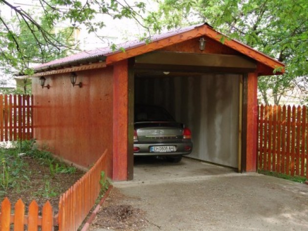 Поправка крова гаража уради сам